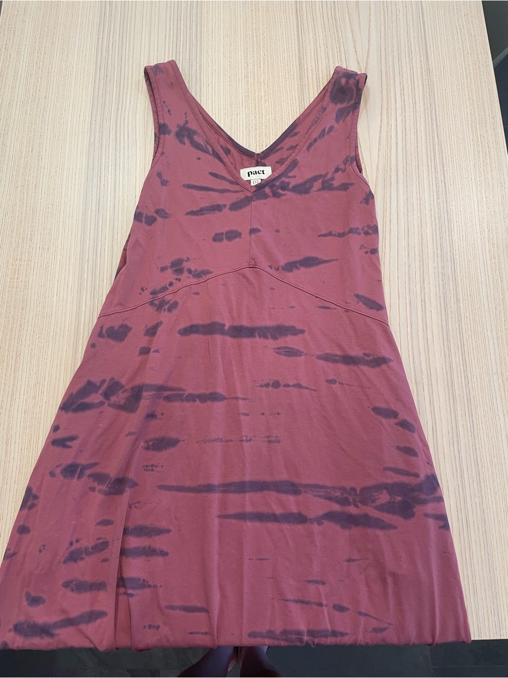 Pink maxi dress